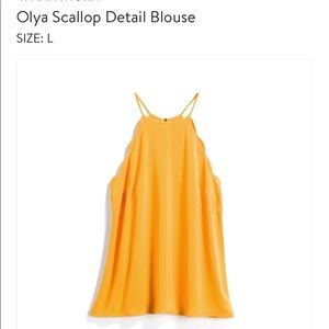 41 Hawthorn Olya Scallop Blouse